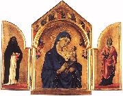 Duccio di Buoninsegna Triptych dfg USA oil painting artist